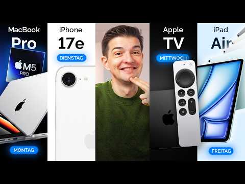 Es geht los! Apple bringt 5 neue Produkte! (Apple TV, MacBook Pro, iPads & mehr)!