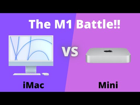 M1 iMac vs Mini - Which one should you buy?