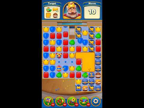 Royal Match Level 3462 - NO BOOSTERS GAMEPLAY 👑 | SKILLGAMING ✔️