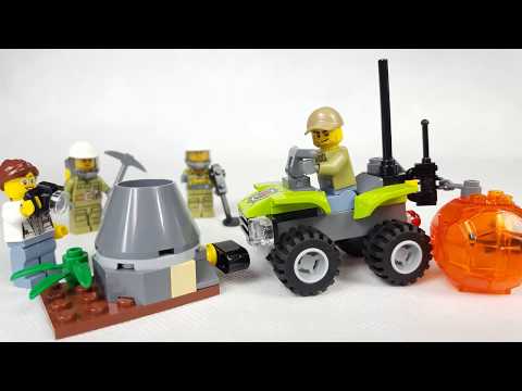 Lego City 60120 Volcano Starter Set Speed Build Stop Motion
