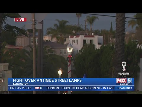 Controversy Stirs Over Antique Street Lights