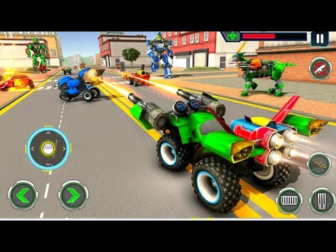 Goat Robot Transforming Games: ATV Bike Robot Simulator| Android Gameplay