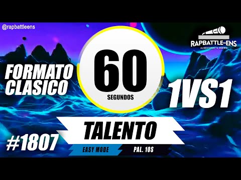 🎤 Formato FMS 1VS1 🔥 Base de Rap Para Improvisar Con Palabras | ENTRENAMIENTO FMS #1807