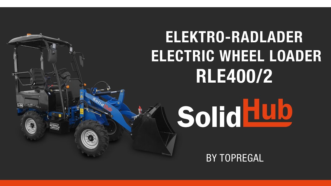 Vidéo sur le produit : Chargeuse sur pneus électrique RLE400/2
