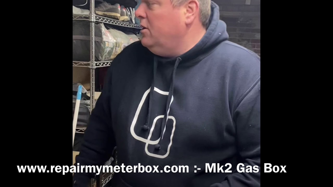 Watch video Replacing a damaged Gas Meter Box Now Replacing a damaged Gas Meter Box