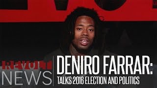 Revolt2Vote: Deniro Farrar talks 2016 Election and politics