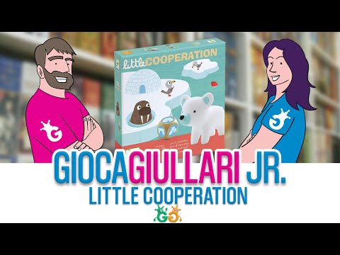 Gioca Giullari Junior - Little Cooperation il gioco da tavolo per bambini tra i ghiacci