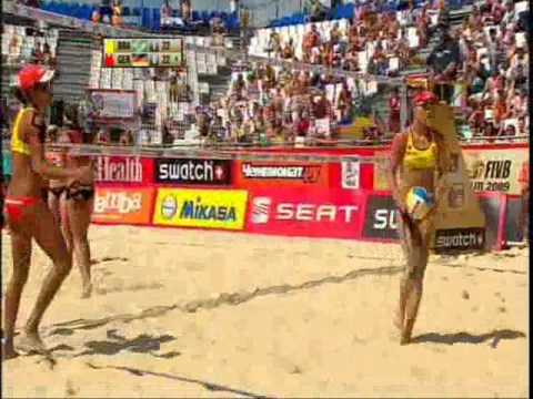 Holtwick/Semmler FIVB Moskau 2009 im DSF