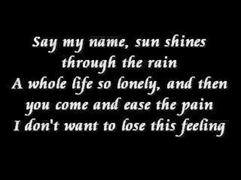 The Bangles - Eternal Flame (lyrics)