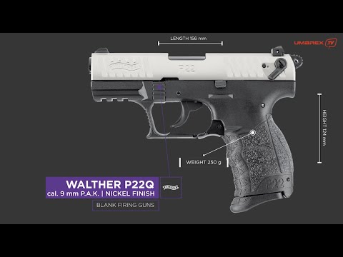 Prezentace plynové pistole Walther P22Q od Umarexu