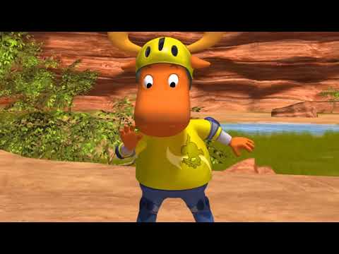 Los Backyardigans Canción de La Patineta Mágica Solo la Escena de Canción
