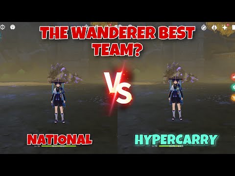 The Wanderer National vs Hypercarry Gameplay Comparisons & Showcases! What’s His Best Team???