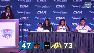 2020 CIAA Women’s Basketball Post Game Press Conference -Day 1 (BSU)