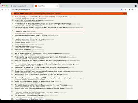 Item video thumbnail