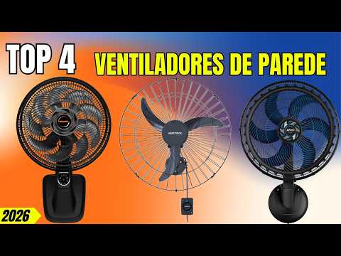 4 Melhores Ventiladores De Parede Em 2026 | Qual VALE MAIS a PENA?