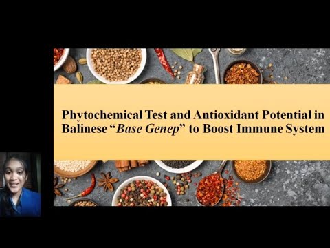 Phytochemical Test and Antioxidant Potential in Balinese "Base Genep" to Boost Immune System