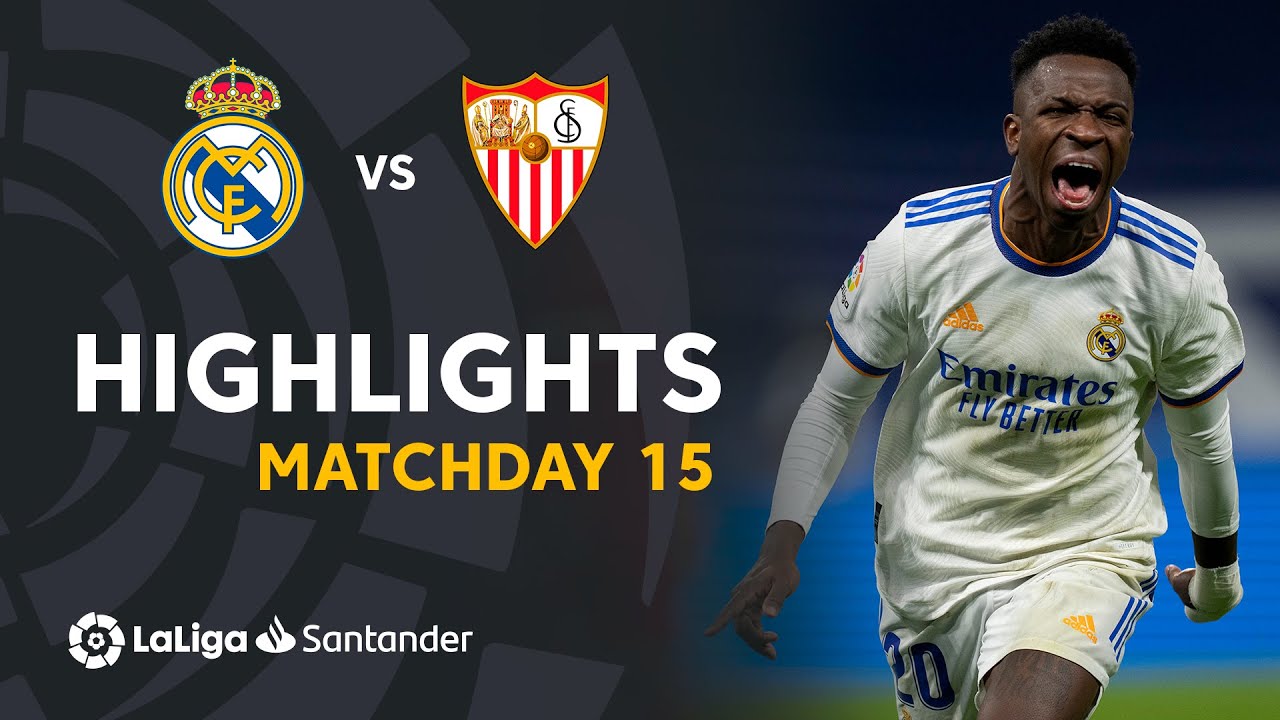Resumen de Real Madrid vs Sevilla FC (2-1)