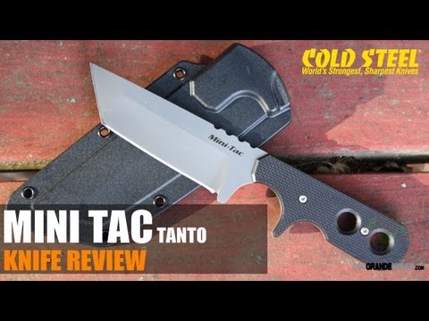 Cold Steel Mini Tac Tanto Neck Knife Review OsoGrandeKnives