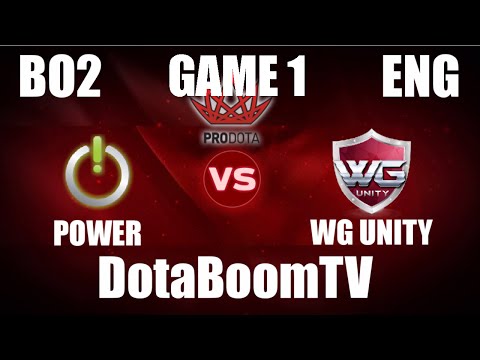 POWER GAMING VS WG UNITY | PRO DOTA CUP | BO2 | SEA GROUP STAGE | ENG CAST | GAME 1