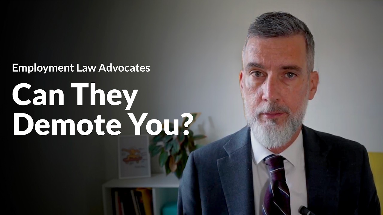 Can Your Employer Demote You for Not Having a Degree?