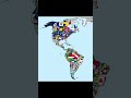 Subdivision of world ( flags ).