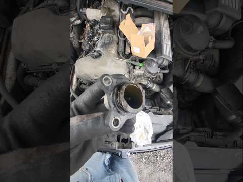 BMW N52 coolant hose flange upgrade MUST DO #bmw #bmwm #bmwlove #n52 #n54gang #upgrade #car #cars