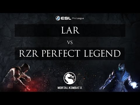 ESL MKX Pro League Season One Finals: LB RO 4 - Lar VS RZR Perfect Legend