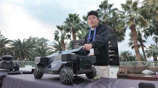 Airseekers Tron Ultra 4SWD robotic mower: LiDAR+AI vision, FlowCut 2.0 dual blade