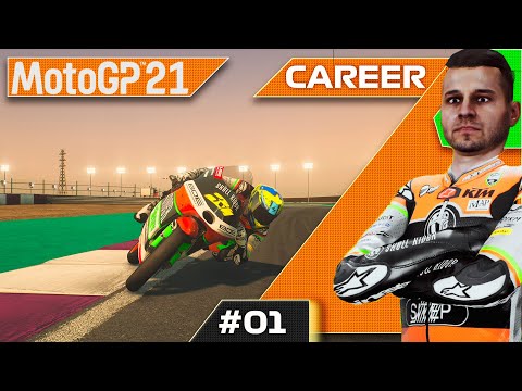 OUR JOURNEY BEGINS NOW! MOTOGP 21 Career Mode #1 Moto3 Round 1 Losail!