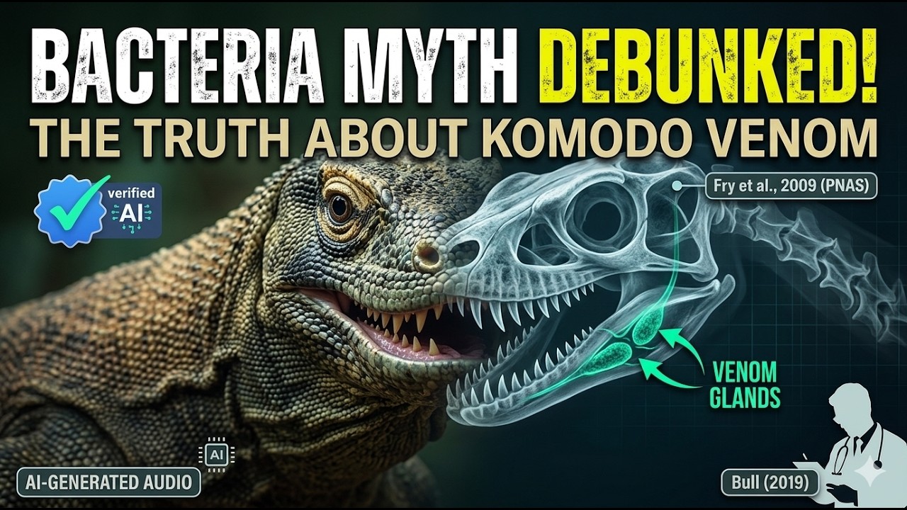 Beyond the Bacteria: The Secret Weapon of the Komodo Dragon