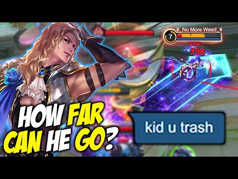 I finally Found the King of Trash Talk! | Lancelot Gameplay | Dark Legend MLBB