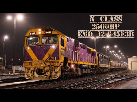 The N class - EMD V12 645E3B