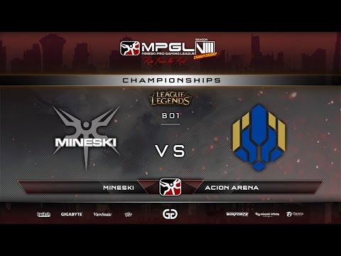 Mineski vs Imperium Pro Team - MPGL8 Championship LoL - Bo1