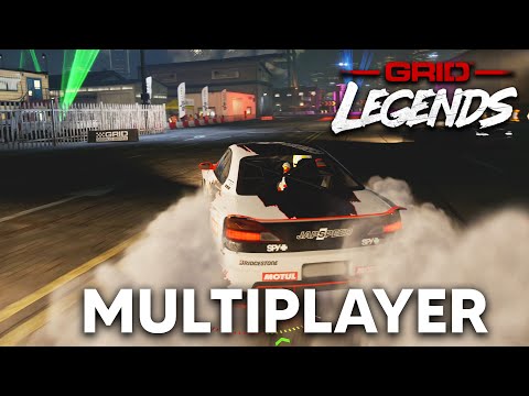 GRID LEGENDS Multiplayer Gameplay - HOP IN Multiplayer, Multi Car Race, Drift