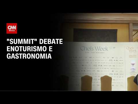 Chefs Week Summit Rio 2026: Painéis contam com personalidades do Brasil e Portugal | LIVE CNN