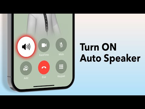 How to Enable Automatic Speaker on iPhone During Calls?