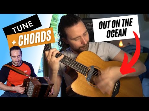 How to Play Out On The Ocean Jig - Full Irish Guitar Backing Tutorial