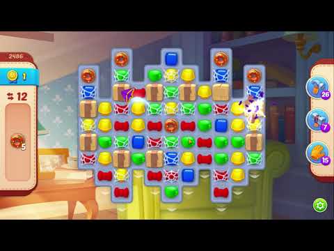 Homescapes Level 2486  (No boosters) / Уровень 2486  (Без бустеров) 02.05.2022