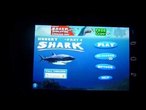 Hungry Shark 3 Free! APP Review-Hai frisst Menschen