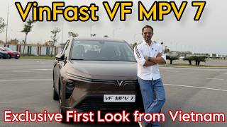 VinFast VF MPV 7 First Look | Exclusive First Look from Vietnam | Pilot On Wheels 