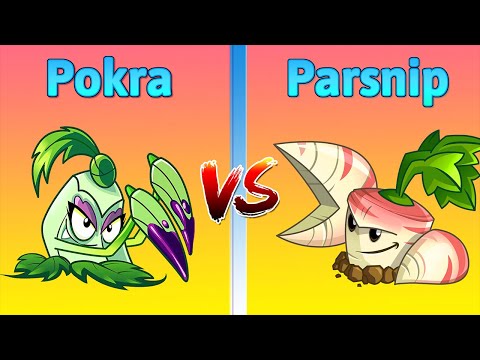 Plants vs Zombies 2 Mod Pokra Premium vs Parsnip Premium Max Level! WIN The Game!