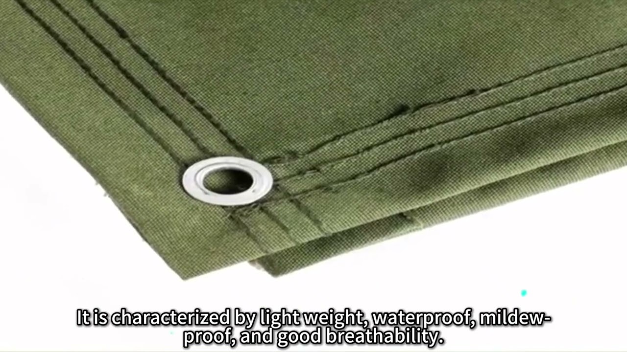 Silicone-Coated Polyester Tent Fabric