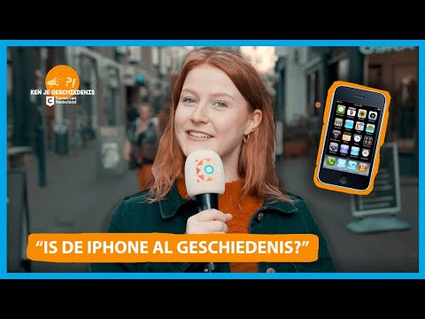 'Is de iPhone al geschiedenis?' - Ken je Geschiedenis?! #9 | Canon van Nederland