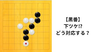 【9路】囲碁クエスト実況｜下ツケにどう対応する？