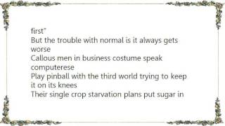 Bruce Cockburn - The Trouble with Normal le Problème de l'État Normal Lyrics