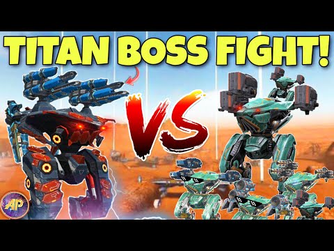🔥 1vs6 AO MING VS AO GUANG ARMY TITAN BOSS FIGHT SKIRMISH CONCEPT || WAR ROBOTS ||