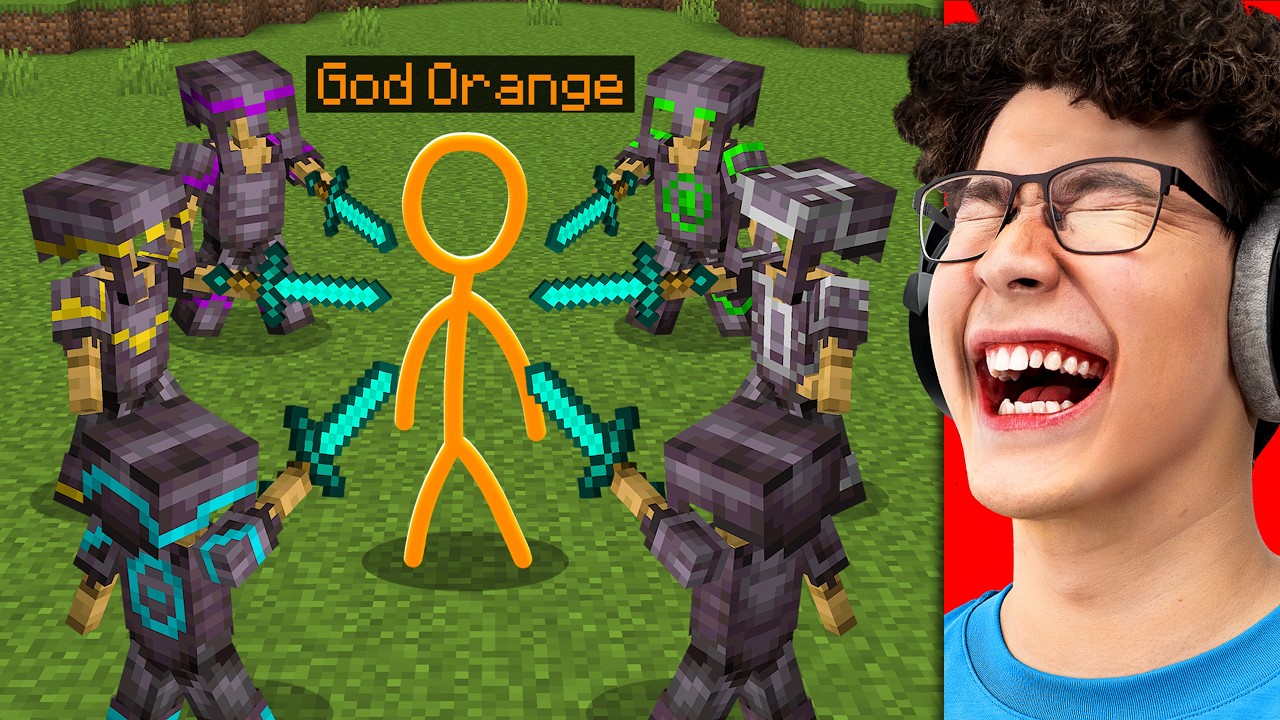 Minecraft Manhunt VS Animation (Funny)