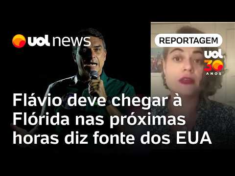 Flávio Bolsonaro deve chegar à Flórida nas próximas horas diz fonte nos EUA | Mariana Sanches