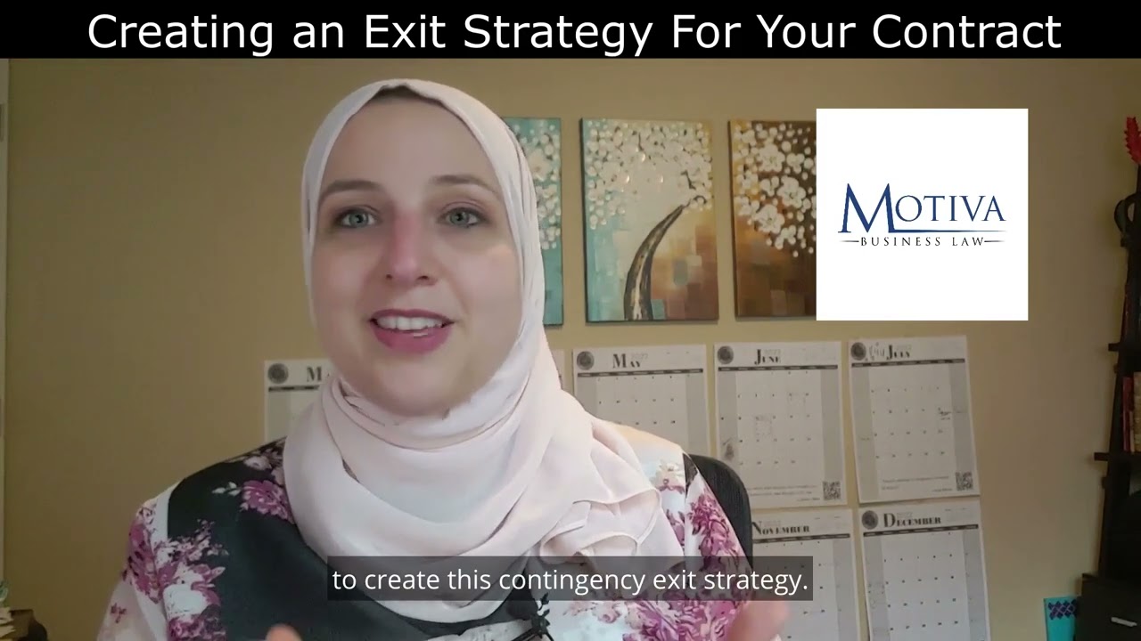 How to Create an Exit Strategy For Your Contract | Chicago Business Lawyer