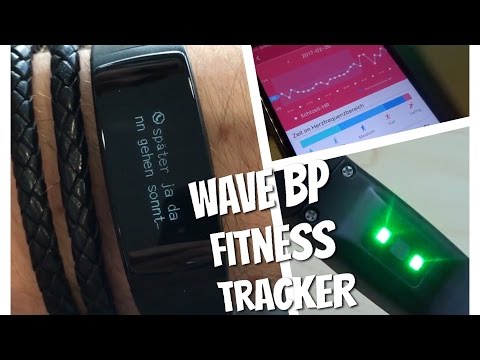 Der misst sogar den Blutdruck🏅WAVE BP Fitness Tracker im Test Review
